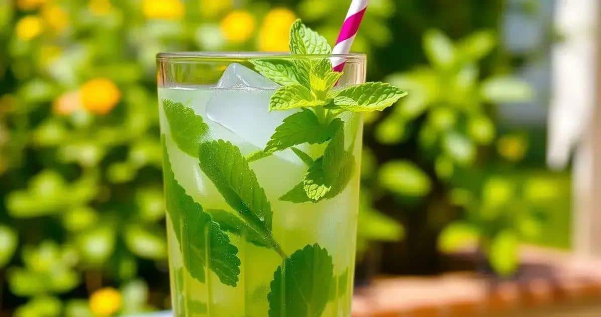 Bebida con Menta: Sabrosa y Refrescante – Aprende Esta Receta y Hazla Perfectamente!