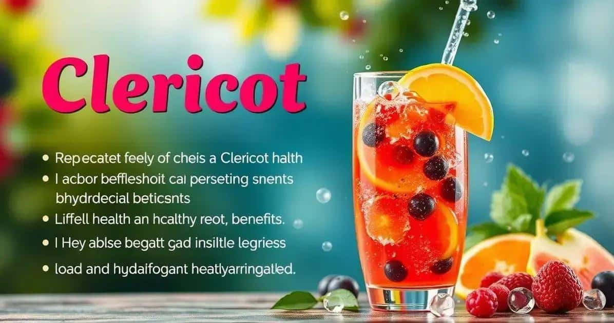 Beneficios de disfrutar Clericot sin alcohol