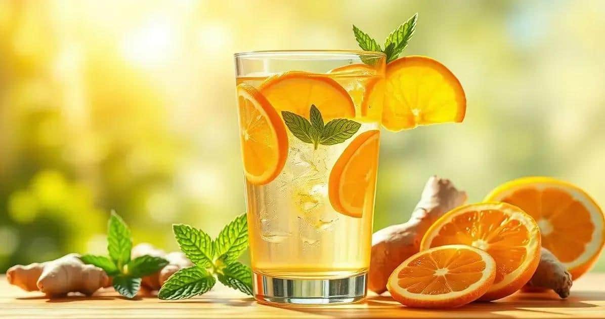 Beneficios de la bebida energética con jengibre