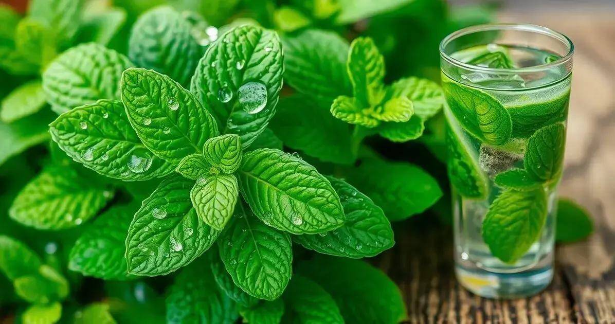 Beneficios de la menta en las bebidas