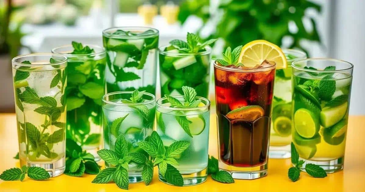 Beneficios de la Menta en las Bebidas Beneficios de la Menta en las Bebidas