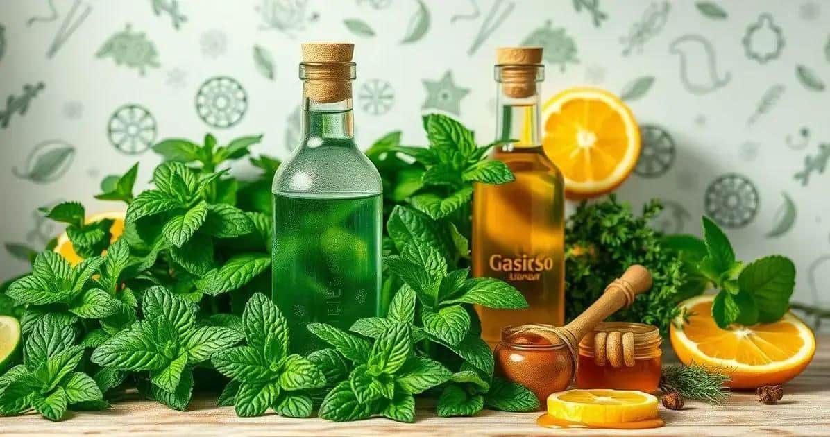 Beneficios de los ingredientes del Licor de Menta