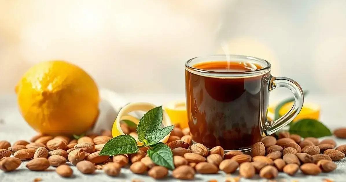 Beneficios de los ingredientes en el café con leche de almendras