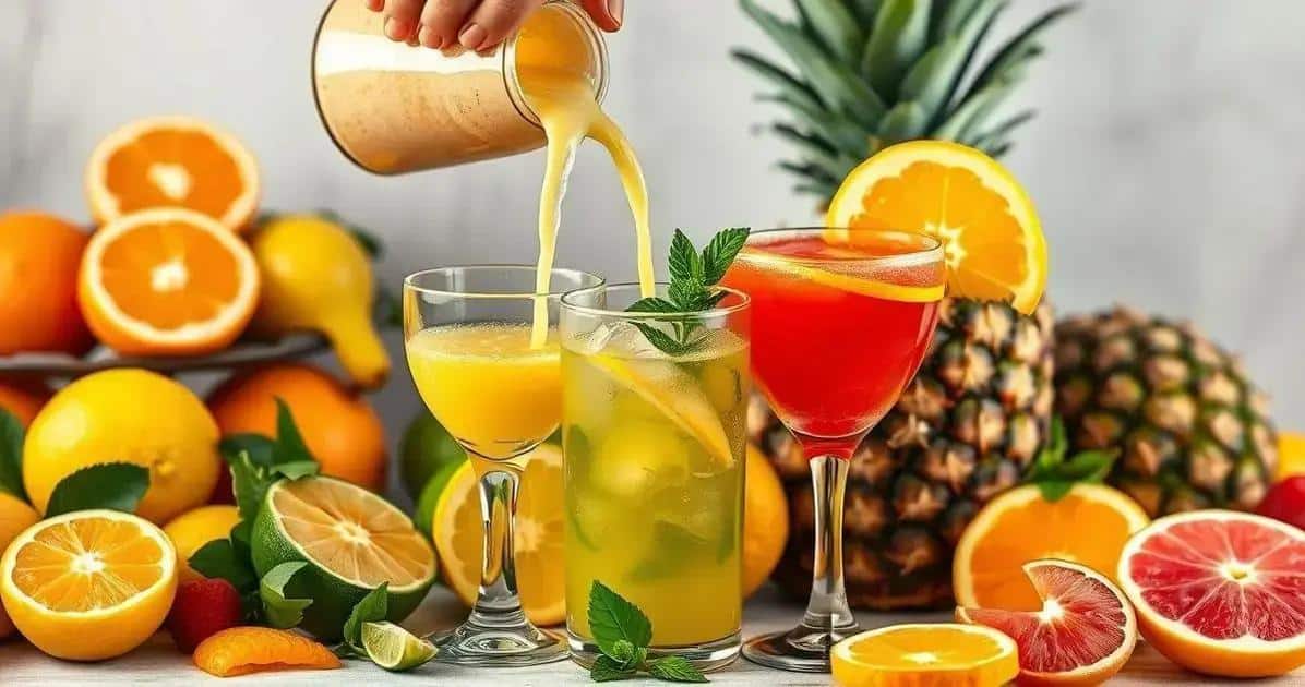 Beneficios de usar jugos frescos