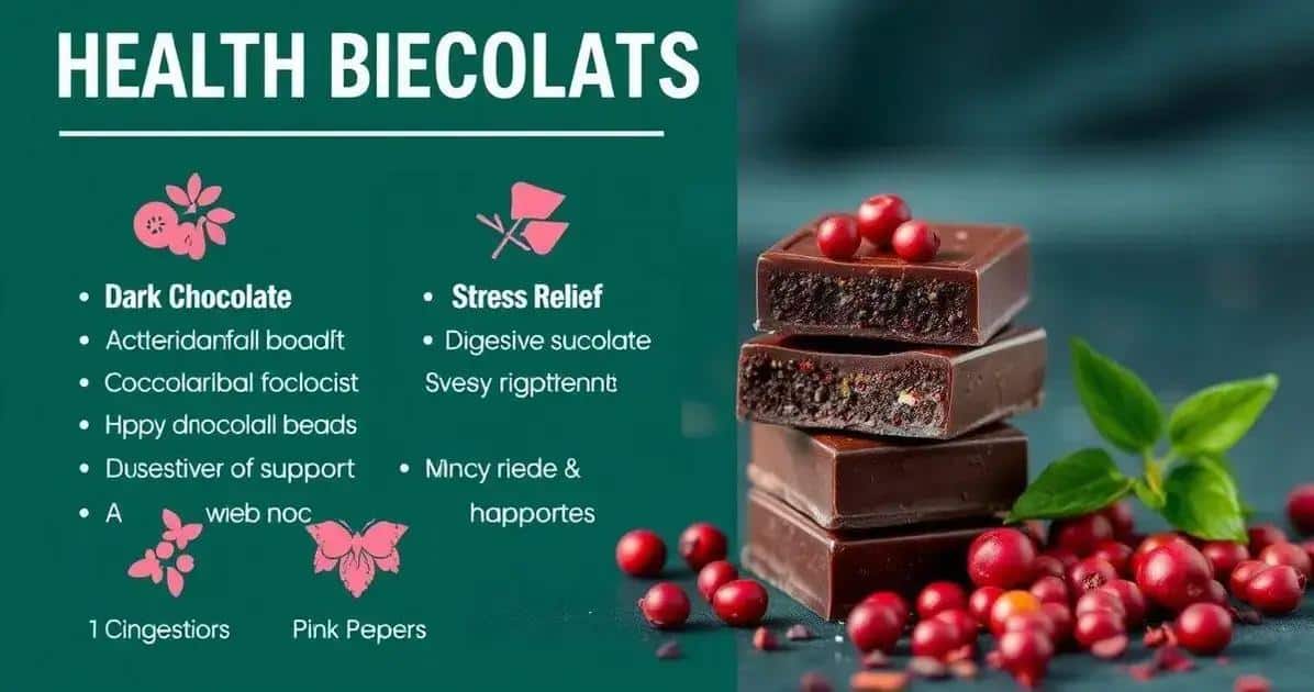 Beneficios del chocolate y la pimienta rosa