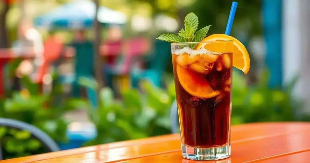 Café con Soda de Naranja y Menta: una Delicia Refrescante para tus Días