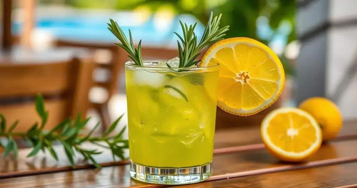 Caipirinha de Limón Siciliano con Romero: Refresca tu Verano y Vive la Experiencia