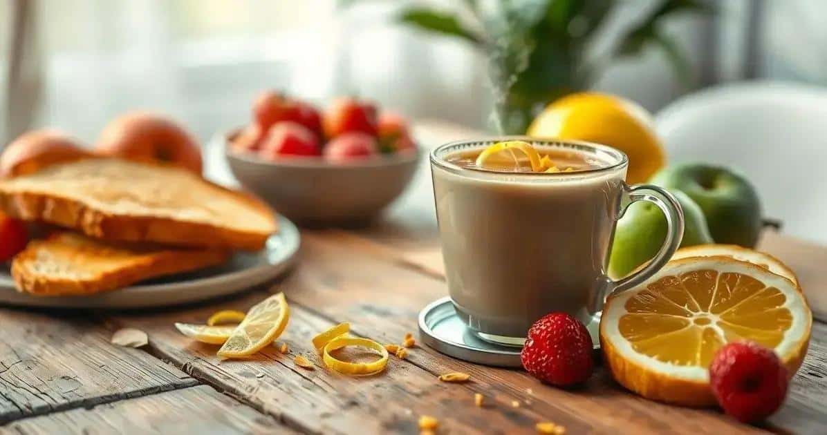 Cómo disfrutar el café con leche de almendras y ralladura de limón siciliano