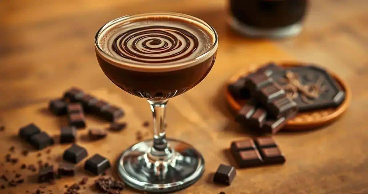 Coñac con licor de chocolate y crema: una deliciosa explosión de sabores