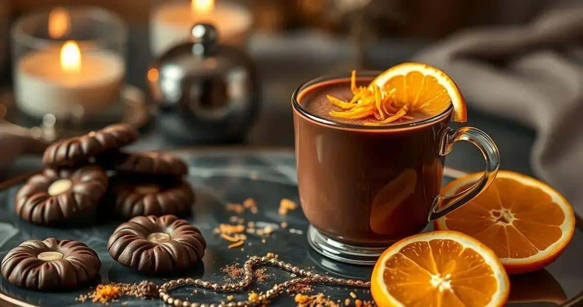 Consejos para Servir el Chocolate con Ron y Ralladura de Naranja