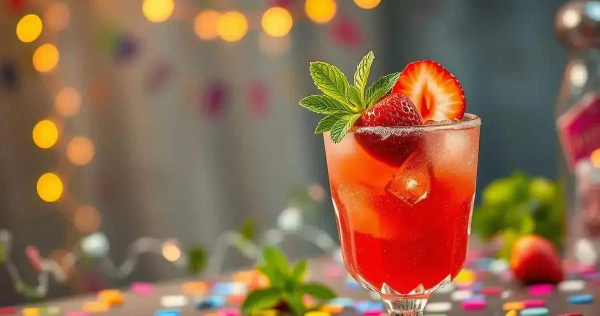 Consejos para servir la Caipiroska de fresa