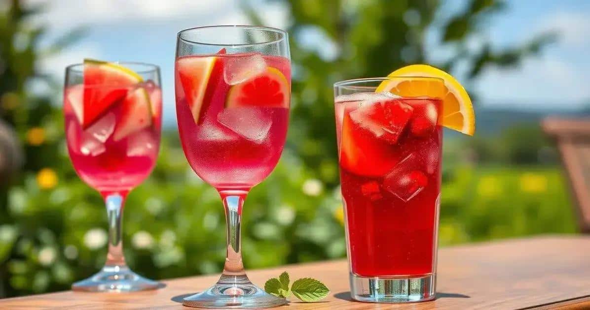 Consejos para servir Vodka con soda de frutas rojas