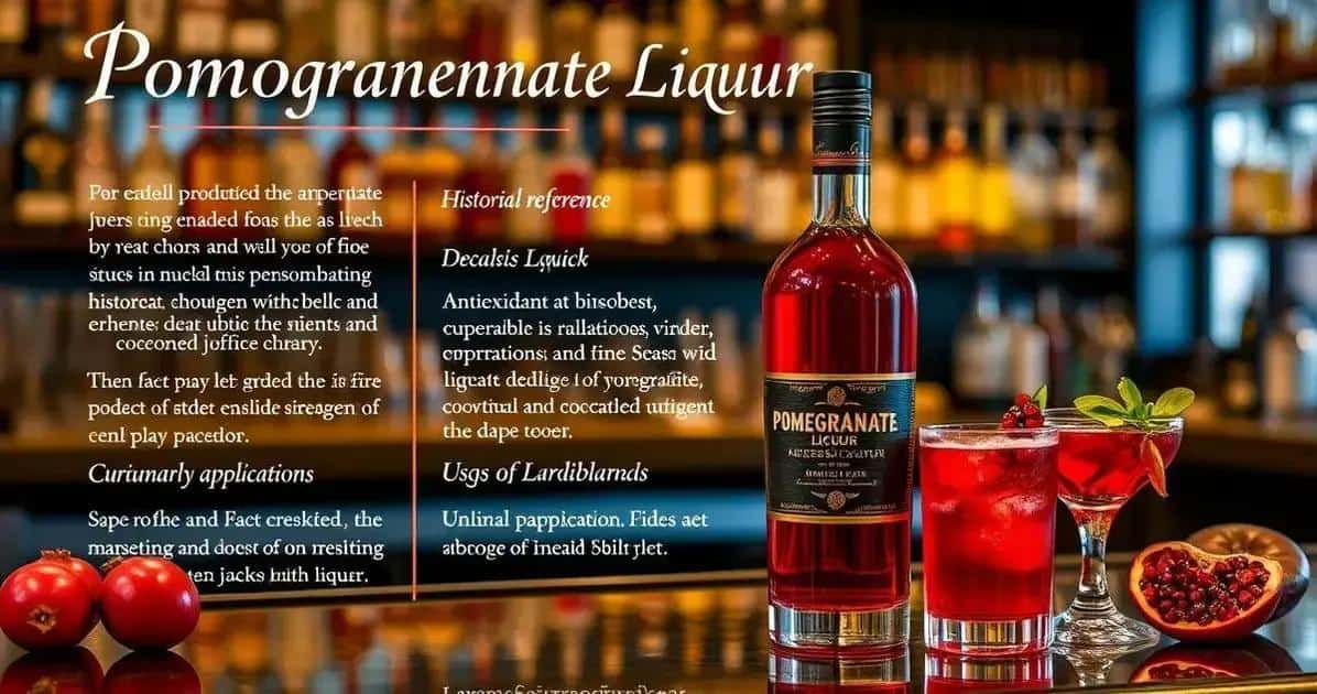 Curiosidades del licor de granada