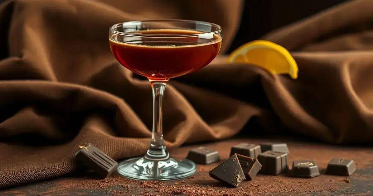Curiosidades sobre el cóctel de Coñac y chocolate