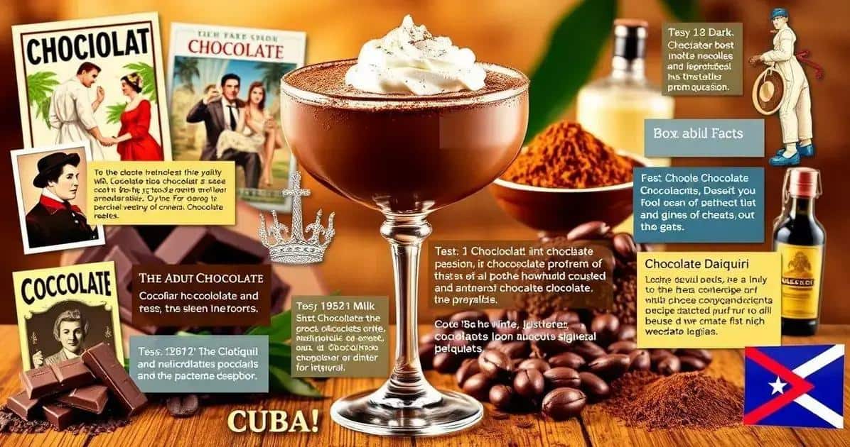 Curiosidades sobre el Daiquiri de Chocolate