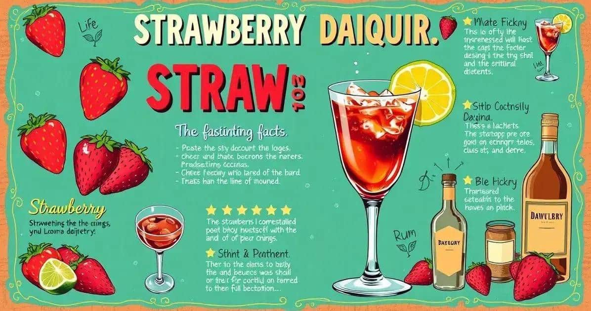 Curiosidades sobre el Daiquiri de fresa