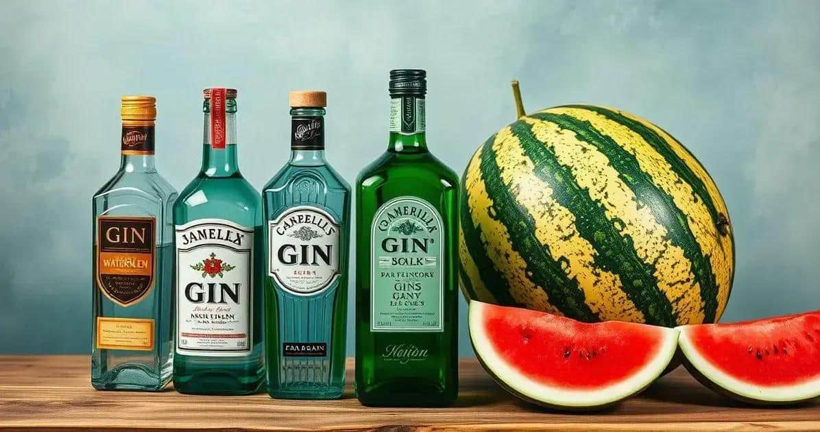 Curiosidades sobre el Gin y la Sandía