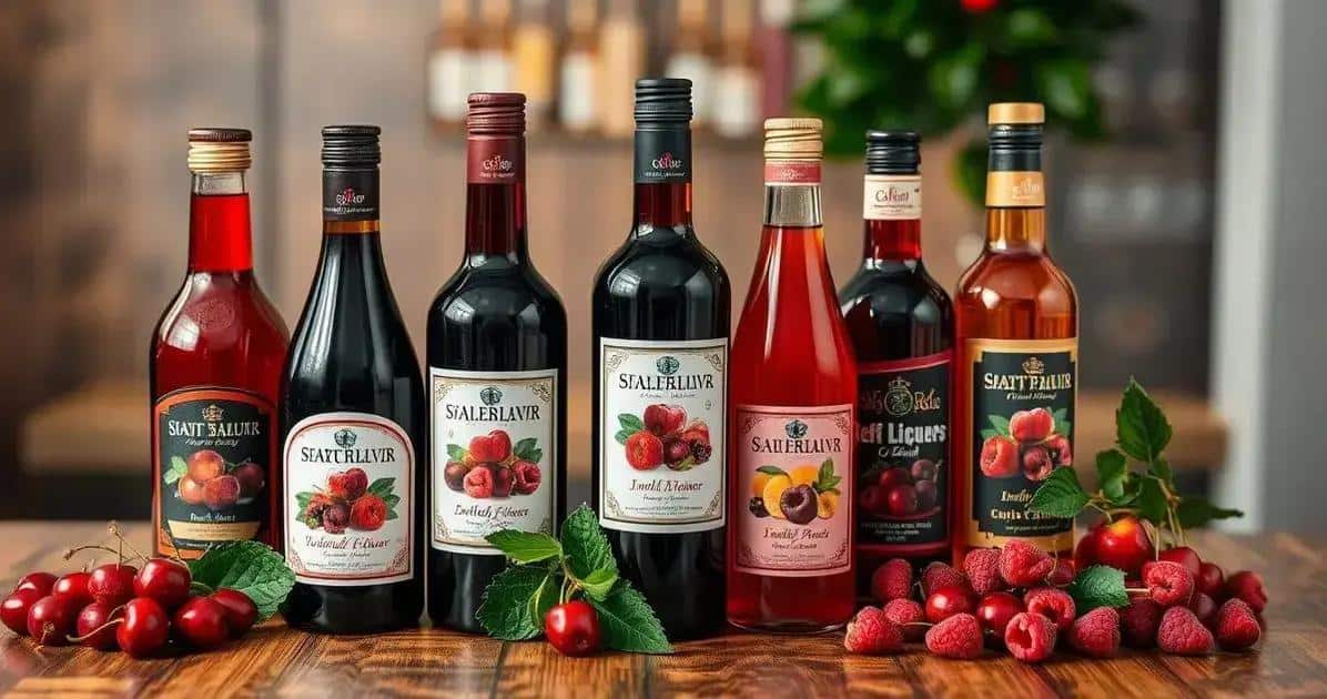 Curiosidades sobre el licor de frutas rojas