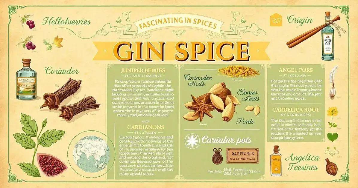 Curiosidades sobre Especias para gin