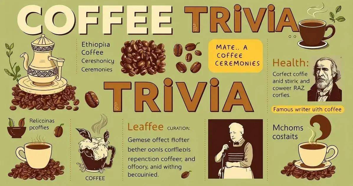 Curiosidades sobre la Bebida de Café