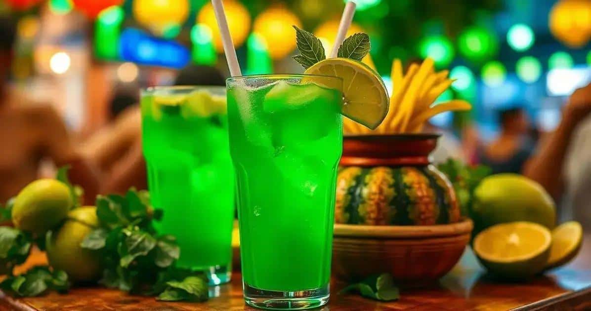 Curiosidades sobre la Bebida Verde Tropical