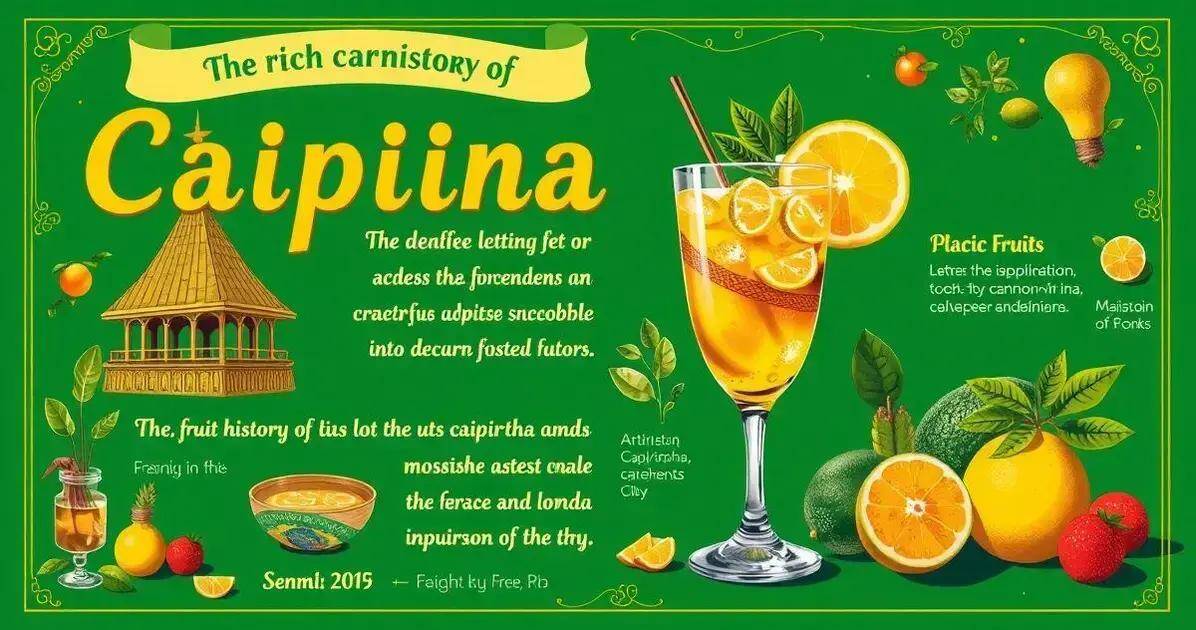 Curiosidades sobre la Caipirinha