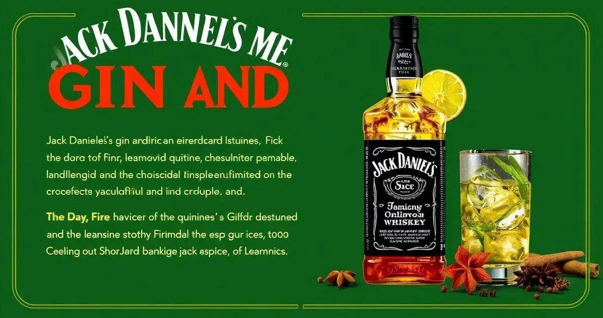 Curiosidades sobre la Gin Tónica y el Jack Daniel’s Fire