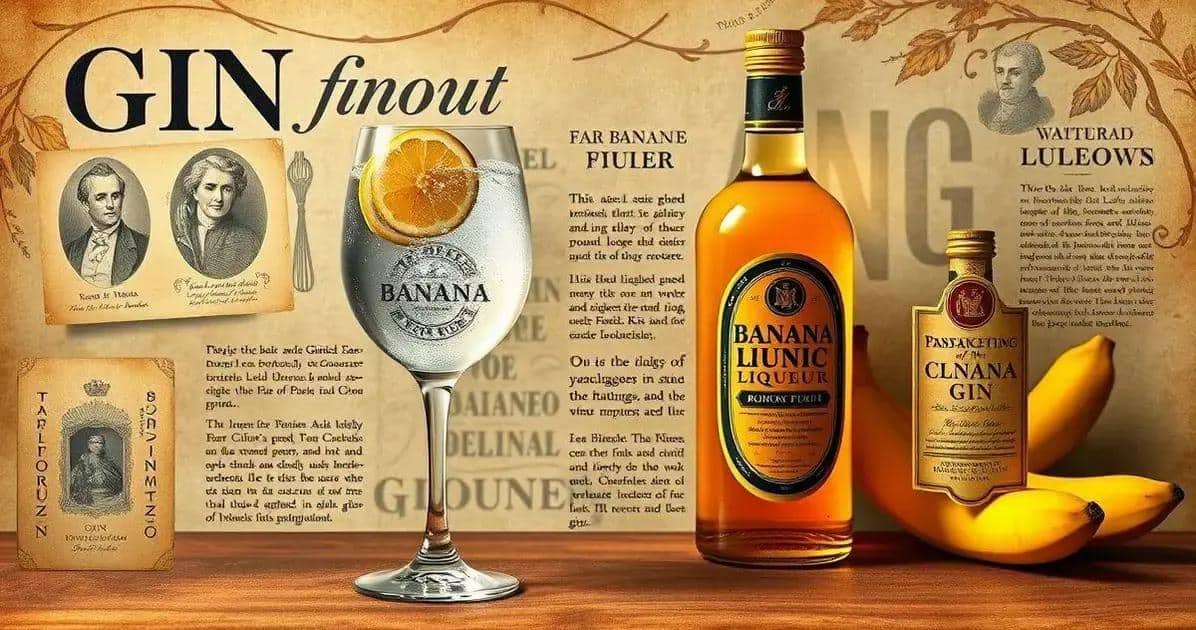 Curiosidades sobre la gin tónica y el licor de plátano