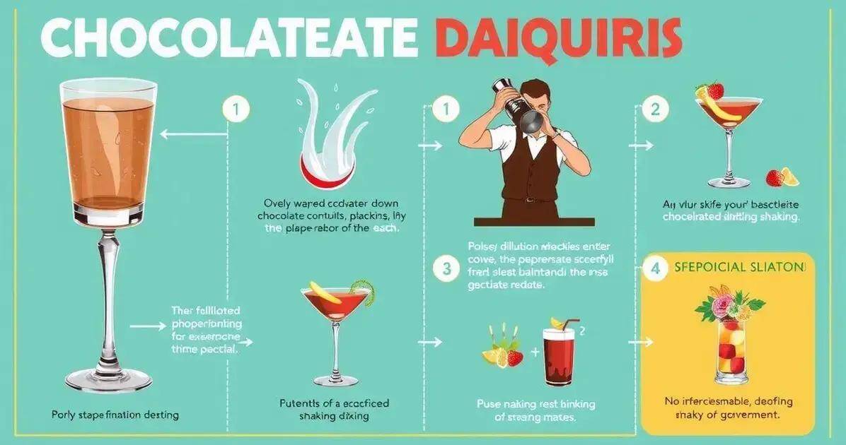 Errores Comunes al Hacer un Daiquiri de Chocolate