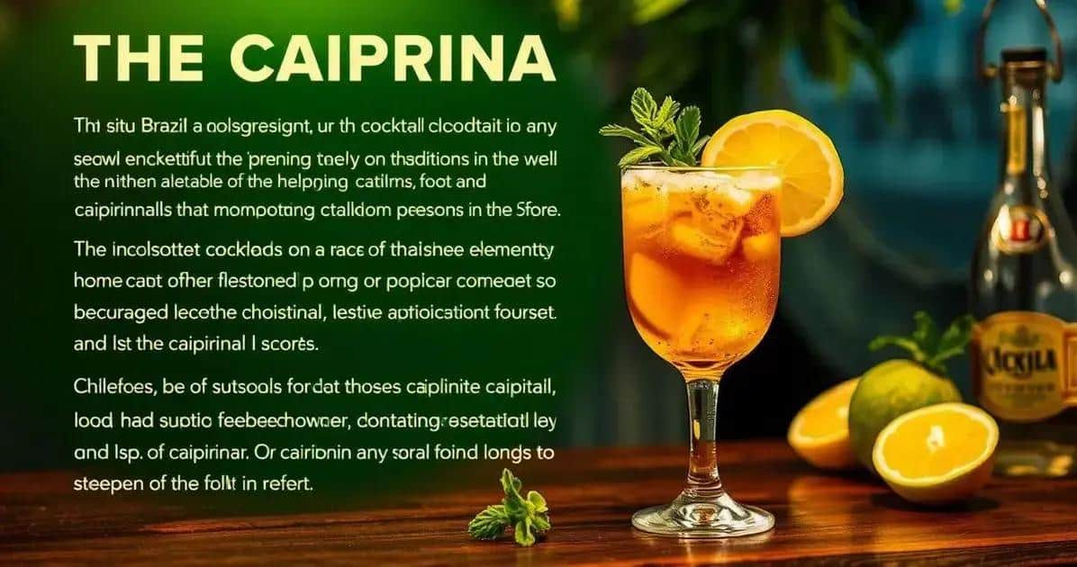 Historia de la Caipirinha
