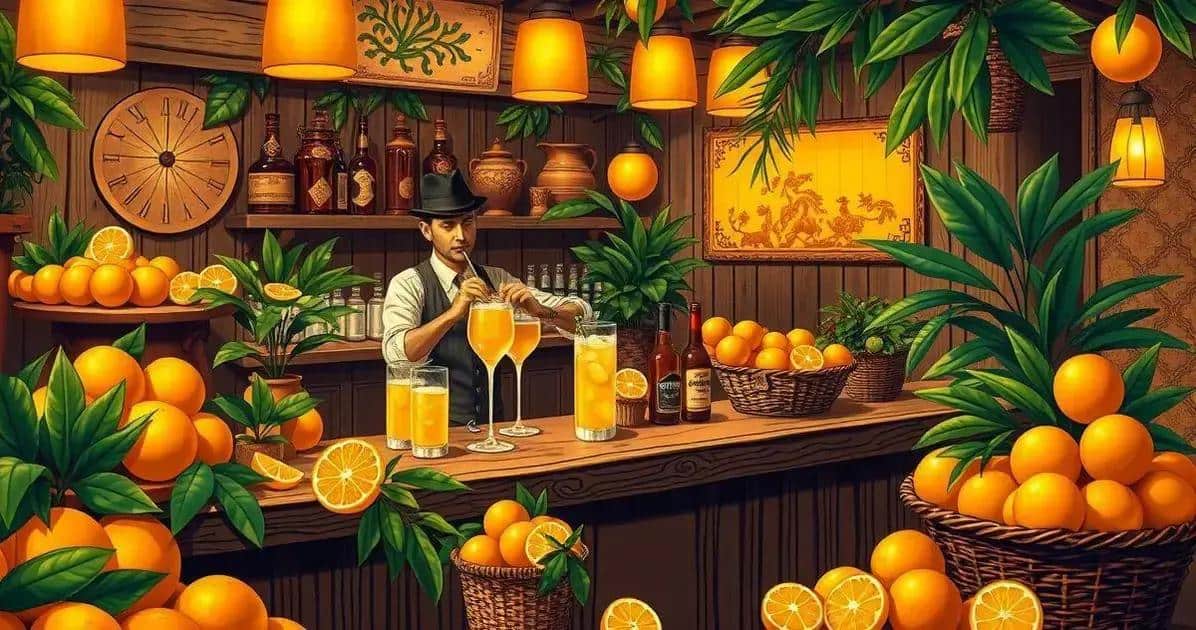 Historia de la caipiríssima de naranja