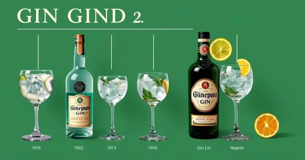 Historia de la Gin Tónica y su Evolución