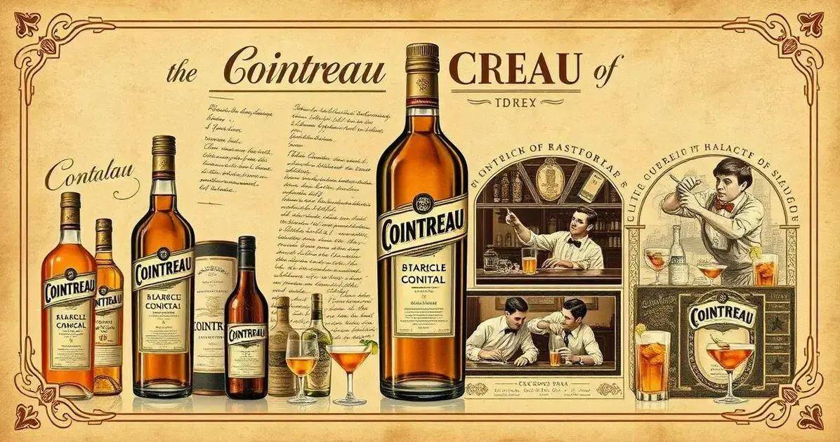 Historia del Cointreau y su uso en cocteles
