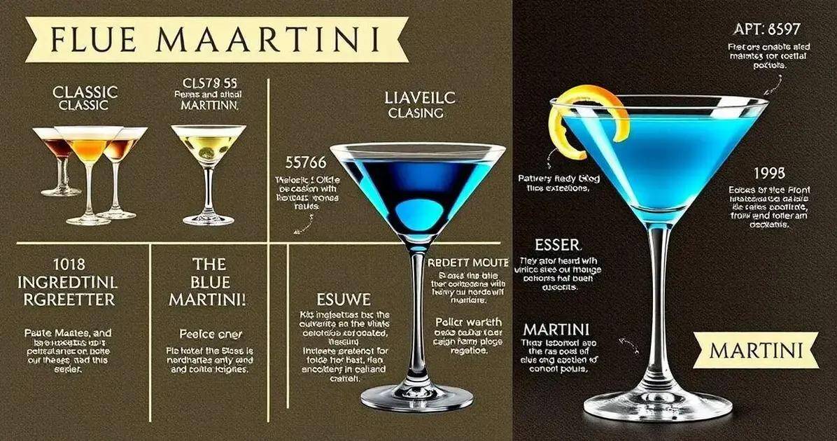 Historia y origen del Martini Azul