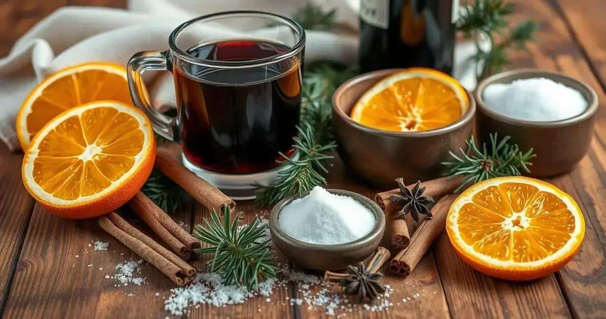 Ingredientes para el Vino Caliente