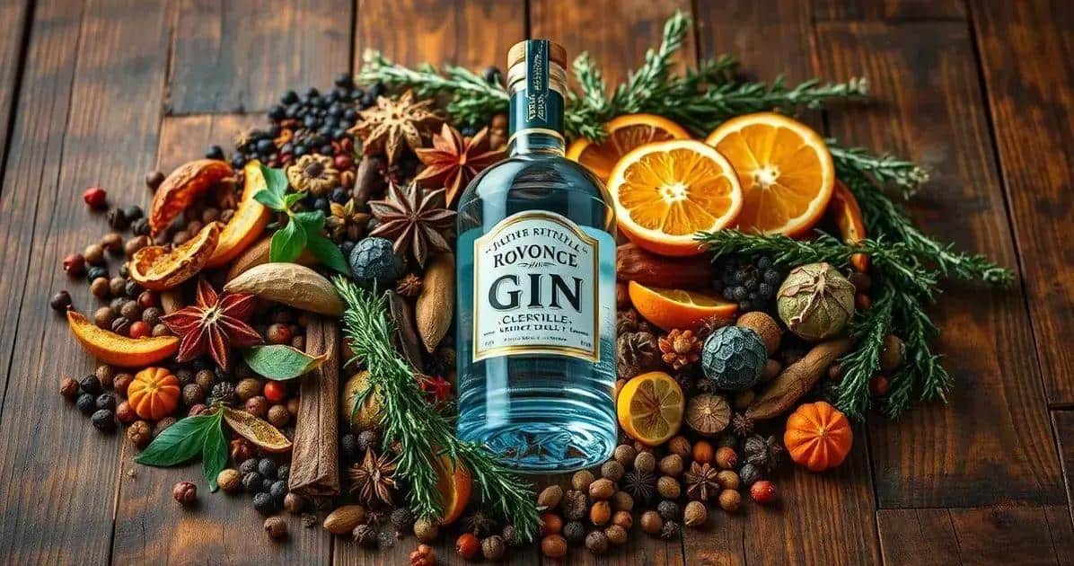 Ingredientes para Especias para gin