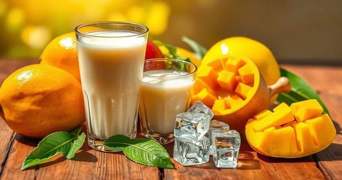 Ingredientes para la Batida de Mango