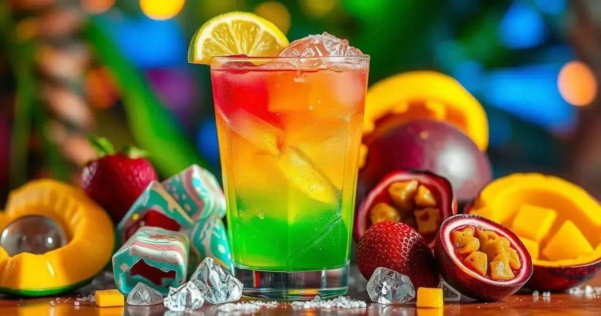 Ingredientes para la Caipirinha de Frutas