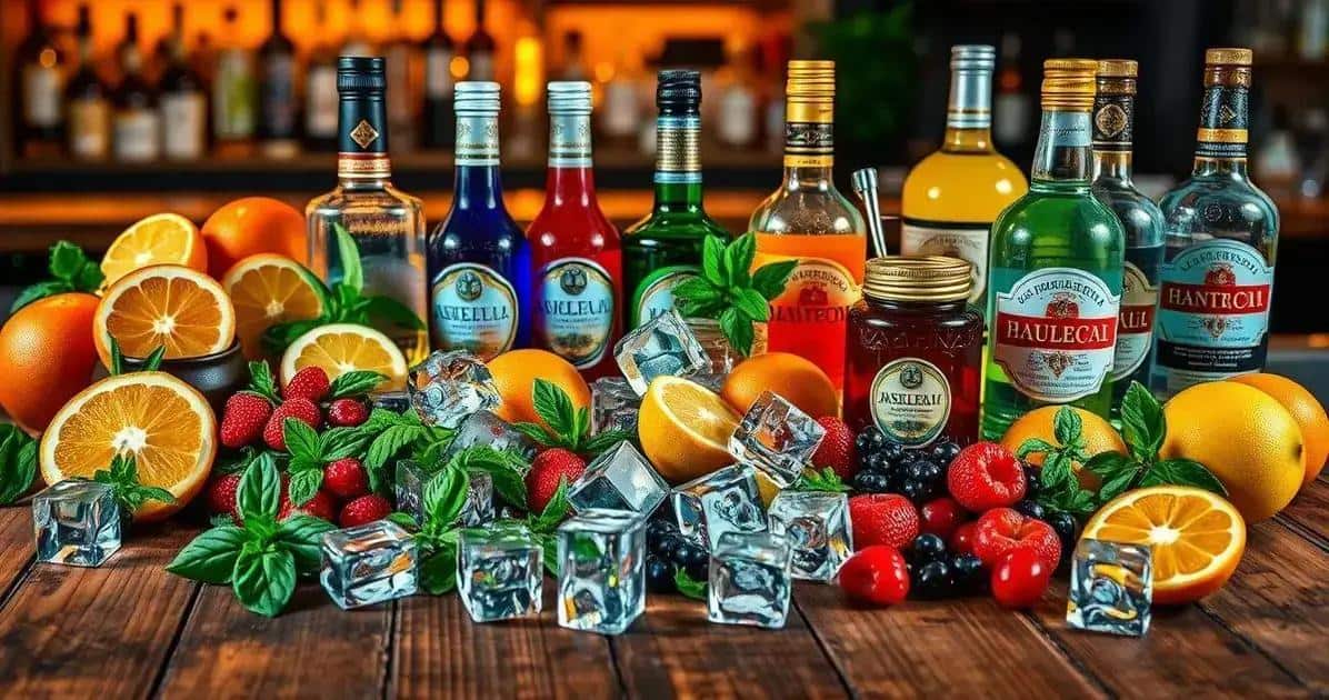 Ingredientes para las Bebidas