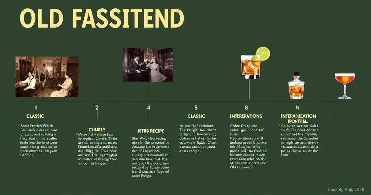 La historia del Old Fashioned: Un clásico renovado