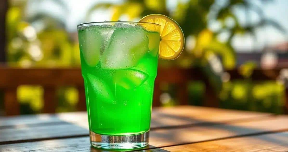 Licor de Manzana Verde con Vodka y Limón: Refresca tus Bebidas