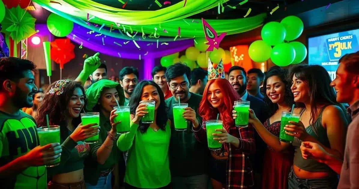 Melhores Ocasiões para Servir Bebida Hulk