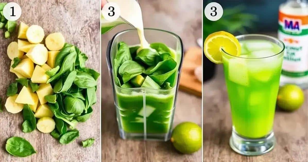 Método de Preparación de la Bebida Verde