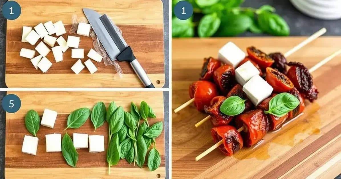 Método de Preparación de las Brochetas