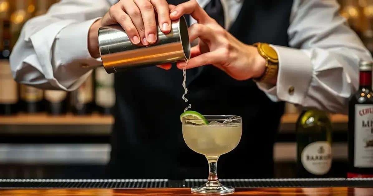 Método de preparación del Daiquiri de dulce de leche