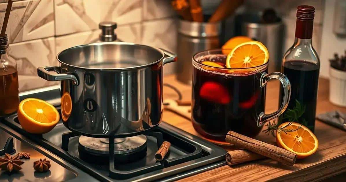 Método de preparación del Vino Caliente