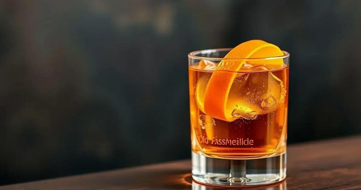 Old Fashioned con Jarabe de Miel y Jengibre: ¡Descubre este Coctel Lujoso!