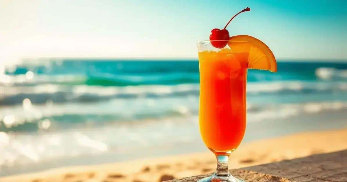 Receta de Sex on The Beach: Conoce Esta Bebida Nacida Bajo el Sol de Florida en 1987.