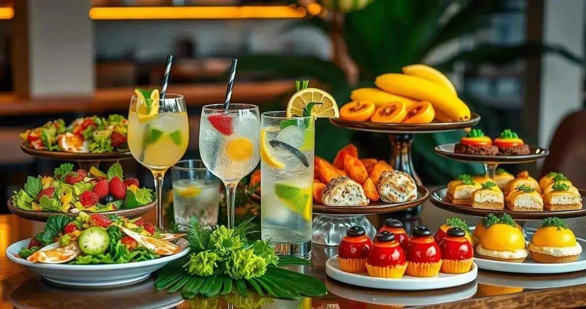 Recomendaciones de maridaje para gin tónica con licor de plátano