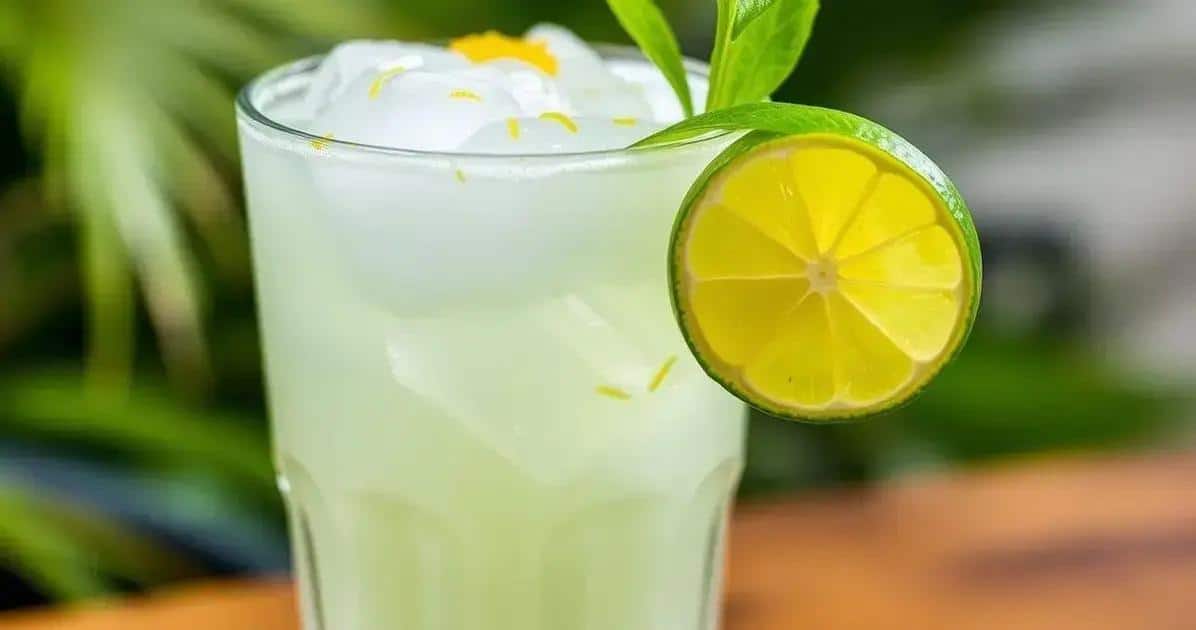 Ron con Agua de Coco y Ralladura de Limón: Un Refresco Tropical Irresistible